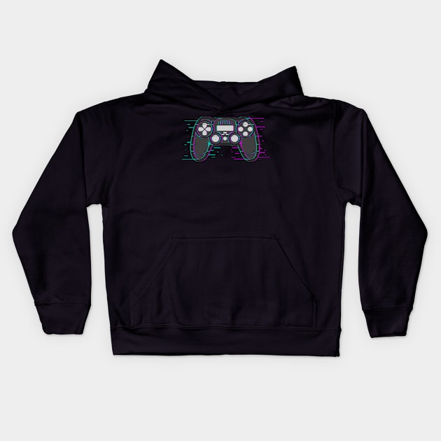 Controller Gaming Games Kids Hoodie by T-Shirt.CONCEPTS